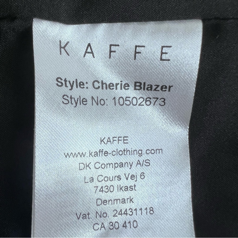 Kaffe Lightweight Floral Blazer Size 36 - Picture 9 of 13